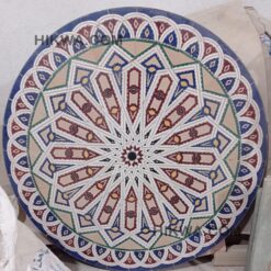 Moroccan Handcrafted Mosaic Tile Living Room Handmade Table