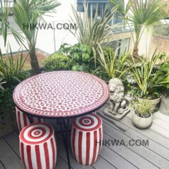 CUSTOMIZABLE Mosaic Table - Crafts Mosaic Table - Mosaic Table Art - Mid Century Mosaic Table