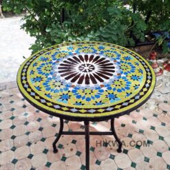 CUSTOMIZABLE Mosaic Table - Crafts Mosaic Table - Mosaic Table Art - Mid Century Mosaic Table