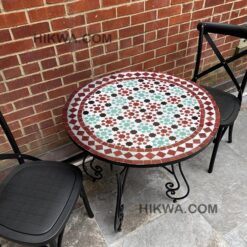 CUSTOMIZABLE Mosaic Table - Crafts Mosaic Table - Mosaic Table Art - Mid Century Mosaic Table