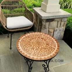 CUSTOMIZABLE Mosaic Table - Crafts Mosaic Table - Mosaic Table Art - Mid Century Mosaic Table