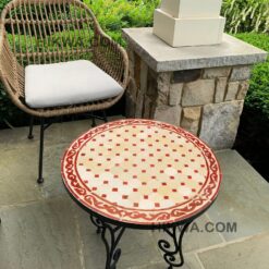 CUSTOMIZABLE Mosaic Table - Crafts Mosaic Table - Mosaic Table Art - Mid Century Mosaic Table