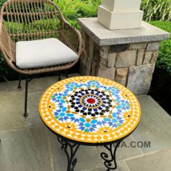 CUSTOMIZABLE Mosaic Table - Crafts Mosaic Table - Mosaic Table Art - Mid Century Mosaic Table