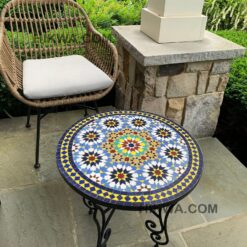 CUSTOMIZABLE Mosaic Table - Crafts Mosaic Table - Mosaic Table Art - Mid Century Mosaic Table