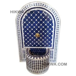 Moroccan Mosaic Fountain, terrace Indoor Decor, Fountain for garden art,Moorish mosaic tile fountain