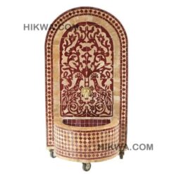 Moroccan Mosaic Fountain, indoor and outdoor fountain, Fountain for garden art, fountain