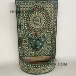 Moroccan Mosaic Fountain Outdoor Decor - Water Fountain outdoor
