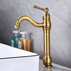 Bathroom Vanity , Brass Tap and Sink Tap , Vessel Sink Faucet