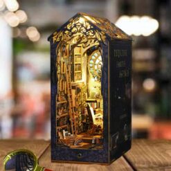 Craft your own mini library with our DIY Book Nook Kit Discover enchanted scenes whimsical tales in our 3D puzzle Perfect for book lovers