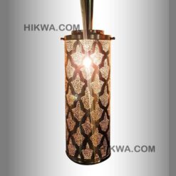 Moroccan Sconce - Hanging Wall Light - Boho Lighting - Modern Lighting - Art Deco Light - Metal Wall Lamp - Brass Wall Light