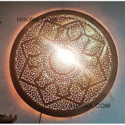 Wall Lamp - Moroccan Style Design - 19,6 in - Light Cover - Wall Art - Moroccan Lighting - Geometric Lighting - 3D lighting