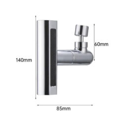 4 Modes Waterfall Kitchen Faucets Sprayer Head Anti Splash Adapter 720 Degree Swivel Rotating Fly Rain Faucet Extender