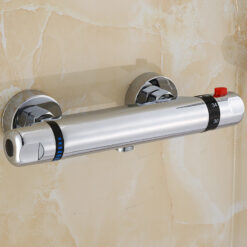 Bathroom Thermostatic Mixer Tap Hot And Cold Bathroom Mixer Mixing Valve Bathtub Faucet Thermostatic Shower Faucets Set