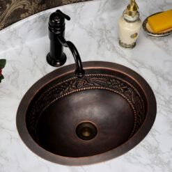 Classical Brass Sink | European Wash Basin | Antique Copper Basin Vintage Copper Basin Art Basin