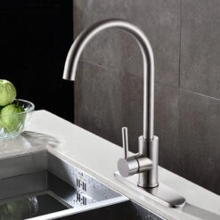 Commercial Kitchen Sink Faucet Hole Cover Deck Plate Escutcheon Brushed Nickel/High Gloss/ORB