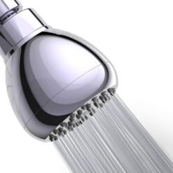High Pressure Shower Head | 3 Inch Anti-clog Anti-leak Fixed Chrome Shower head | Plastic Shower Head With High Pressure