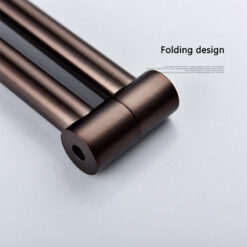 Brass Wall Mounted Kitchen Faucet | Cold Water Folding Kitchen Faucet | Single Lever Rotate Kitchen Sink Faucet 7 Colors