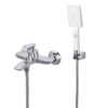 Dual Function Wall Mount Bathtub Faucet Brass Lavatory Bath Tub Mixer Taps Single Handle Bathtub Faucet