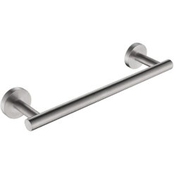 12 Inches Hand Towel Bar Stainless Steel Bathroom Towel Bar Holder Single Towel Rail Kitchen Dish Cloth Hanger