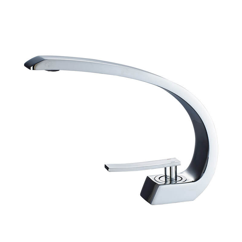 Brass Chrome Bath Basin Faucet | Brush Nickel Sink Mixer Tap | Vanity Hot Cold Water Bathroom Faucets