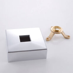 Freestanding Bathtub Faucet | Tub Filler Floor Mounted Brass Bathtub Faucet | Bathtub Faucet Single Handle With Handheld Shower Chrome Plating