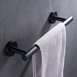 12 Inches Hand Towel Bar Stainless Steel Bathroom Towel Bar Holder Single Towel Rail Kitchen Dish Cloth Hanger