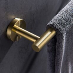 16 Inches Towel Bar for Bathroom SUS304 Stainless Steel Hand Towel Holder Kitchen Dish Cloths Hanger RUSTPROOF Wall Mounted