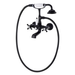 Antique Bathtub Faucet | Wall-Mounted Shower Faucet | European Single Handle Brass Tub Faucet