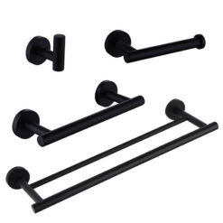 Bathroom Hardware Set 4 Pieces | SUS304 Bathroom Accessories Sets | Wall Mounted Towel Holders Sets