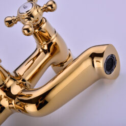 Antique Bathtub Faucet | Wall-Mounted Shower Faucet | European Single Handle Brass Tub Faucet