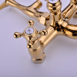 Antique Bathtub Faucet | Wall-Mounted Shower Faucet | European Single Handle Brass Tub Faucet