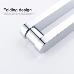 Folding Kitchen Faucet Hot and Cold Kitchen Sink Mixer Brushed Nickel Facing Rotatable Telescopic Faucet