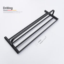 304 Stainless Steel Fashion Innovation Quality Wall Mounted Towel Rail Kitchen Bathroom Towel Rack