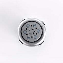 Brass Concealed Thermostatic Shower System 5 Jets Shower Head Bar Shape Handheld Shower with Rough-In Valve