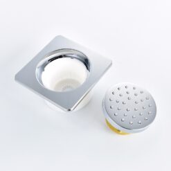 Chrome Round/Square Shower Body Jets Rainfall Spray Spa jet Water Saving in Wall Can Be Adjustable For Bathroom