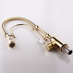 Brass Body Revolve Two-Way Washing Mounting Hardware G3/8" For The Kitchen Sink Faucet