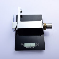 Brass Body Square Hot and Cold Water Single Hole Single Handle Basin Faucet