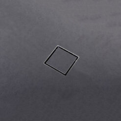 100% Solid Brass Square Bathroom Shower Floor Drain Tile Insert Invisible Water Filter Black Gold Chrome Nickel Brushed