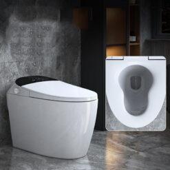 Automatic Smart Toilet Instant Heat Toilet Without Water Tank 5.5-inch LED Display Ultra-quiet Slow-down Cover