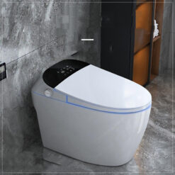 Automatic Smart Toilet Instant Heat Toilet Without Water Tank 5.5-inch LED Display Ultra-quiet Slow-down Cover