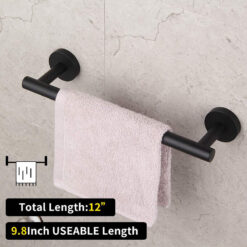 Bathroom Hardware Set 4 Pieces | SUS304 Bathroom Accessories Sets | Wall Mounted Towel Holders Sets