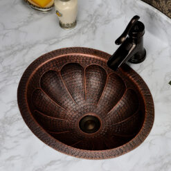 Classical Brass Sink | European Wash Basin | Antique Copper Basin Vintage Copper Basin Art Basin