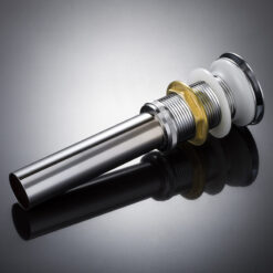 Brass Pop-up Sink Drain with Detachable Basket Stopper | Bathroom Faucet Vessel Vanity Sink Strainer(with overflow)