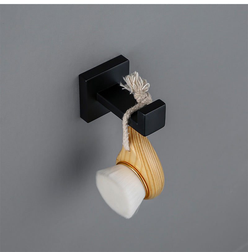 product-image-1045148146 Bathroom Hardware Set Black Robe Hook Towel Rail Bar Rack Bar Shelf Tissue Paper Holder Toothbrush Holder Bathroom Accessories