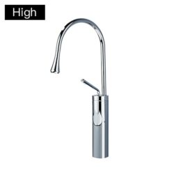 Basin Faucets Black Bathroom Faucet for Bathroom Basin Mixer Tall Taps Waterfall Mixer Single Hole Sink Faucet