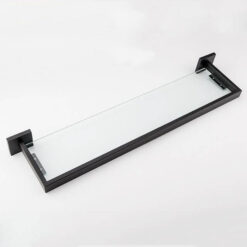Bathroom Hardware Set | Black Robe Hook Towel Rail Rack Bar Shelf Paper Holder Toothbrush Holder Bathroom Accessories