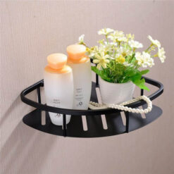 Bathroom Hardware Set | Black Robe Hook Towel Rail Rack Bar Shelf Paper Holder Toothbrush Holder Bathroom Accessories