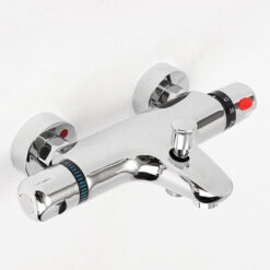 Bathroom Thermostatic Mixer Tap Hot And Cold Bathroom Mixer Mixing Valve Bathtub Faucet Thermostatic Shower Faucets Set