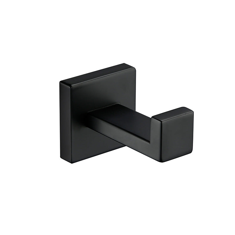 product-image-1406979470 Bathroom Hardware Set Black Robe Hook Towel Rail Bar Rack Bar Shelf Tissue Paper Holder Toothbrush Holder Bathroom Accessories