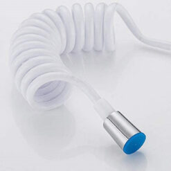 2Pcs Spring Flexible Shower Hose for Water Plumbing Toilet Bidet Sprayer Gun bathroom Accessories ABS tube 1.5m 2m 3m